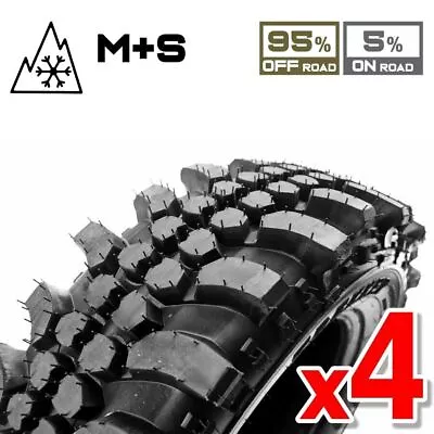 X4 235/70 R16 SMX Trekker Tyres Tread 113Q 4x4 Mud Terrain MT Off Road M+S 3PMSF • $515.24