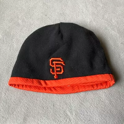 San Francisco Giants Beanie Mens One Size Black Orange Skull Cap New Era MLB • $10.95