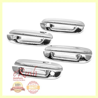 For 2002-2009 Chevy Trailblazer Gmc Envoy Chrome Door Handle Cover Covers 2003 • $19.03