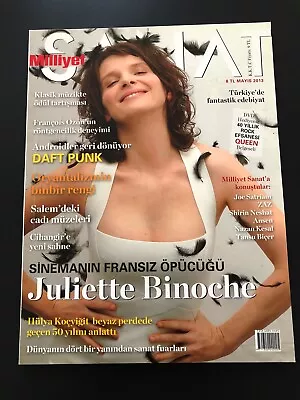 Milliyet Sanat Turkish Magazine May.2013 Juliette Binoche/Gatsby/Daft Punk • $19.99