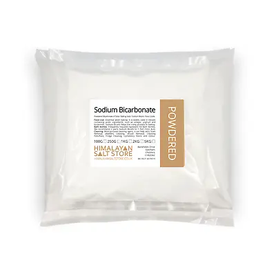 Sodium Bicarbonate Bicarb Baking Soda 100g 250g 1kg 2kg 5kg 10kg 25kg FOOD GRADE • £2.76