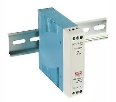 Mean Well MDR-10-5 Hat Rail Power Supply 10W 5V 2.0A DIN-Rail • $14.03