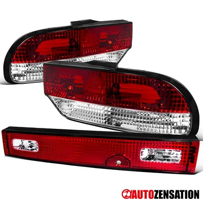 Fit 1989-1994  240SX S13 3DR Hatchback 3PC Tail Lights Rear Lamp+Trunk • $114.99