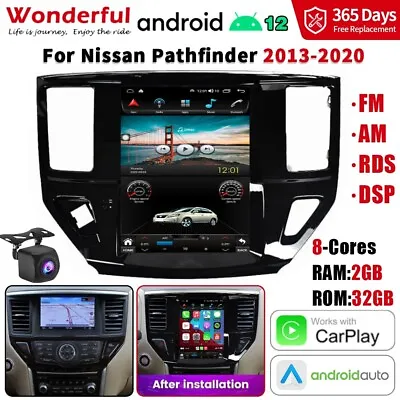 9.7  Android12 GPS Navi Car Radio Carplay Stereo For Nissan Pathfinder 2013-2020 • $457.99