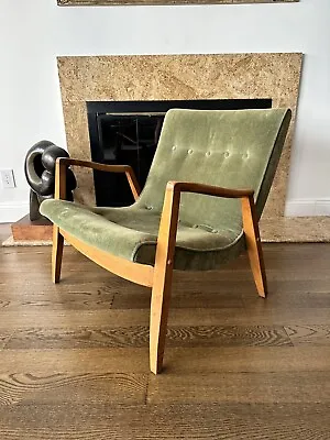 Vintage Milo Baughman Scoop Chair • $1800