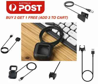 $9.95 • Buy USB Charger Cable Charging For Fitbit Versa 3/2/1/ Versa Lite /for Charge2/3/4