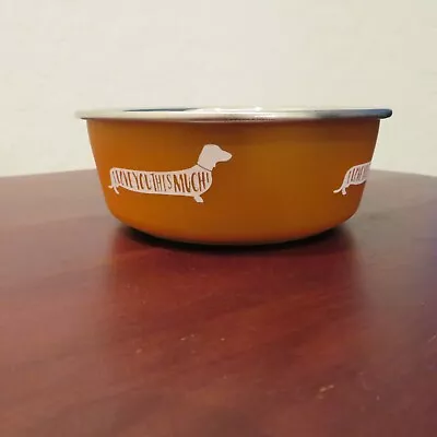 9oz Dachshund Mini Dog Bowl - I Love You This Much!  NEW • $12