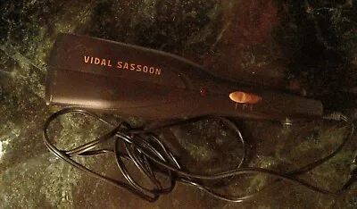 Vidal Sassoon Gold-Plated Hair Straightener Flat Iron (tested) • $14