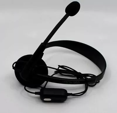 Genuine Authentic Official Microsoft Xbox 360 Live Gaming Chat Online Mic Black • $13.50