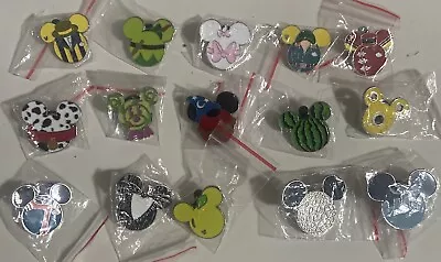 Disney Mickey Mouse HEAD Only Pins Lot Of 15 • $20