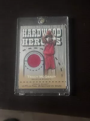 Hardwood Heroe Tracy McGrady /400 Game Used  • $5