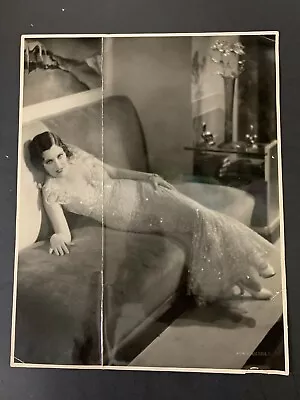 Vtg Original GLORIA SWANSON Master Print Oversize Photo By John Miehle • $74.99