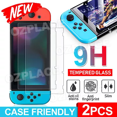 2X For Nintendo Switch Tempered Glass Screen Protector Film For Nintendo Switch • $4.85
