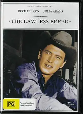 $7.65 • Buy The Lawless Breed - Rock Hudson & Julia Adams - New & Sealed Region 4 Dvd