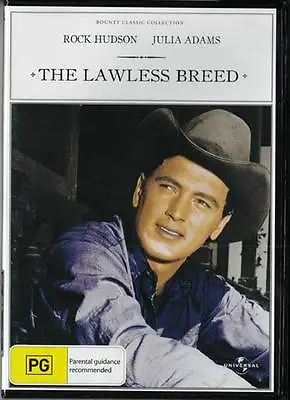 The Lawless Breed - Rock Hudson & Julia Adams - New & Sealed Region 4 Dvd • $9.97