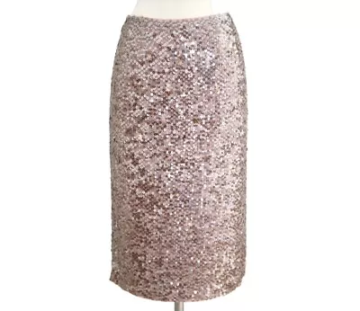 J CREW COLLECTION Starry Sequin Pencil Skirt NWT Sz 4 #E1785 Midi • $165