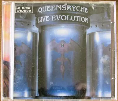 Queensryche Live Evolution CD/DVD Combo Pack Rare 2001 Sanctuary • $39.95