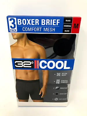 32 Degrees Cool Boxer Brief - Comfort Mesh - Medium • $19.95