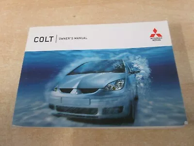 Genuine Mitsubishi Colt Handbook Owners Manual 2004-2008 • $7.45