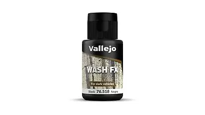 VAL76518 - AV Vallejo Model Wash 35ml - Black Wash • £4.90