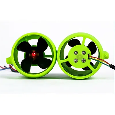 12V-24V Underwater Thruster Motor 4 Blades Propeller For ROV RC Bait Tug Boat ZS • $75.83