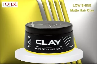 TOTEX - CLAY - Hair Styling WAX - Improved FORMULA - NEW LOOK - BARBER - 150 Ml • £5.99