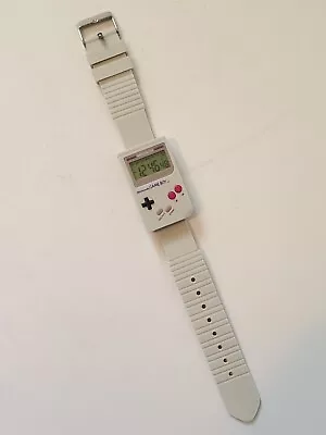 2018 Nintendo GAMEBOY Digital Wrist Watch Super Mario Sounds Retro Gray • $19.99