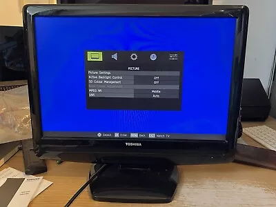 Toshiba Regza 19AV505D 19  720p HD LCD Television • £19