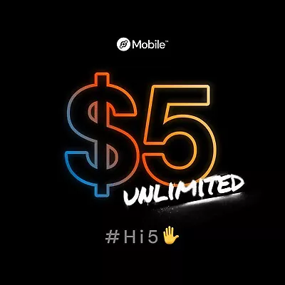 $5 Helium Mobile Miami Plan • $199