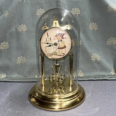 Vintage M.J Hummel/Goebel Germany “Girl With The Goose” Anniversary Clock 1993 • $85