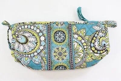 Vera Bradley Peacock Small Bow Lined Cosmetic Makeup Bag Made In USA • $14.99