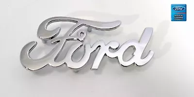 Chrome Script Emblem W/ Mounting Studs For Ford (Licensed) • $12.99