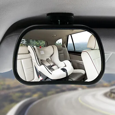 Adjustable Baby Safety Rear View Mirror For Car Windscreen Suction Cup UK • £7.39