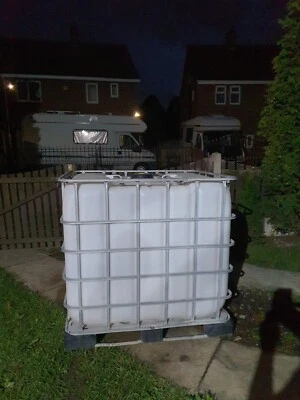£35 • Buy 1000 Litre IBC Water Diesel Kerosene Fuel Storage Tank -  NORMANTON