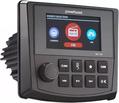 PowerBass MC-150 Dual Zone Marine/Powersports Bluetooth Digital Media Receiver • $349.99