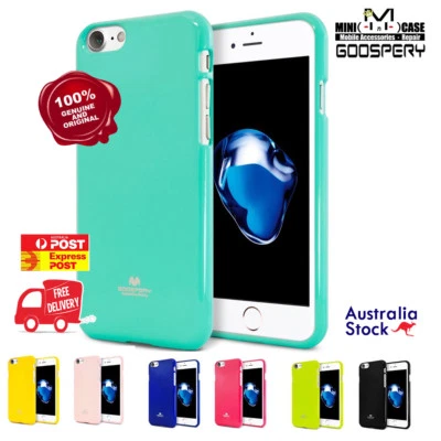 $8.99 • Buy IPhone 5s 5 Se 5c 6 6S 7 8 Plus SE Mercury Goosepery Pearl Clear Jelly TPU Case