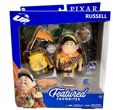 $54.99 • Buy Disney Up Movie Russell Action Figure Pixar Featured Favorites Mattel Exclusive