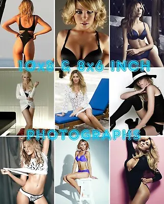 £1.39 • Buy Abbey Clancy -  10x8 & 8x6 Inch Photograph's #m1 In Lingerie, Tights & Heels 