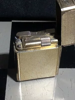$430 • Buy Collectable  S.T Dupont Small Gold Plated Works Intermittently Needs Service
