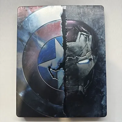 Captain America Civil War Blu-ray Steelbook Rare OOP  • $45