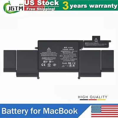A1582 Battery For MacBook Pro 13  Retina Early 2015 Mid 2014 Late 2013 A1502 New • $34.99