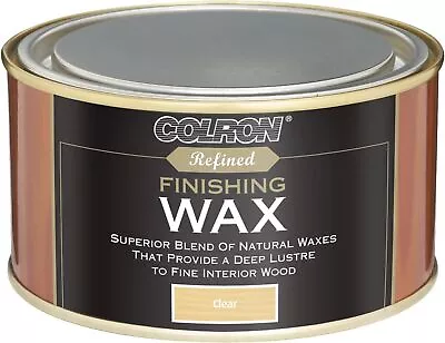 Ronseal CRFW325 325g Colron Refined Finishing Wax - Clear Packaging May Vary • £20.74