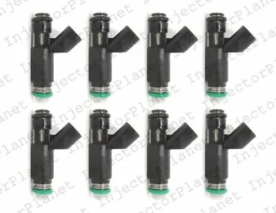 Set Of 8 DENSO 4581 Fuel Injectors 2002-2006 Chevrolet Tahoe 5.3L 12580426 • $133.39