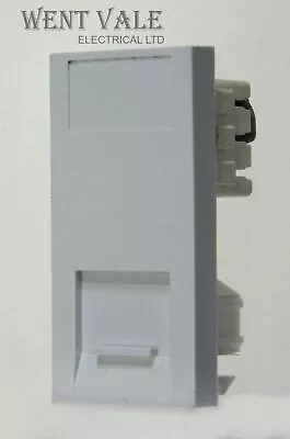 MK Logic Plus Data  K5821 WHI - 25 X 50mm Euro Secondary Telephone Socket Module • £6.34