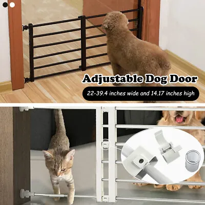 Extendable Pet Gate Retractable Dog Fence Safety Stair Barrier Home Safety Door • $31.15