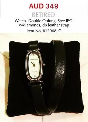 GENUINE PANDORA Double Oblong WATCH812068LG • $349