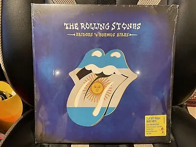 Limited Edition The Rolling Stones Bridges To Buenos Aires Triple Blue Vinyl • $106.28