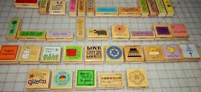 Vintage Studio G  Rubber Stamps You Choose! Many Different Sayings & Images • $2.24