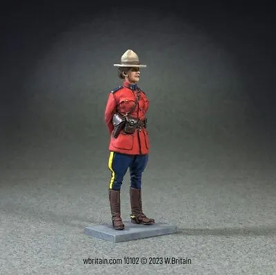 W.Britains:BR10102 - Royal Canadian Mounted Police Female Trooper • $48