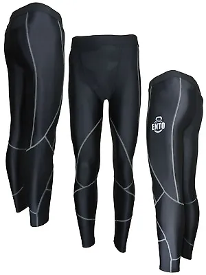 Ento Mens Compression Tights Base Layer Running Armour Gym Pant Trousers Yoga  • £9.99